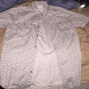 Request short sleeve button up shirt